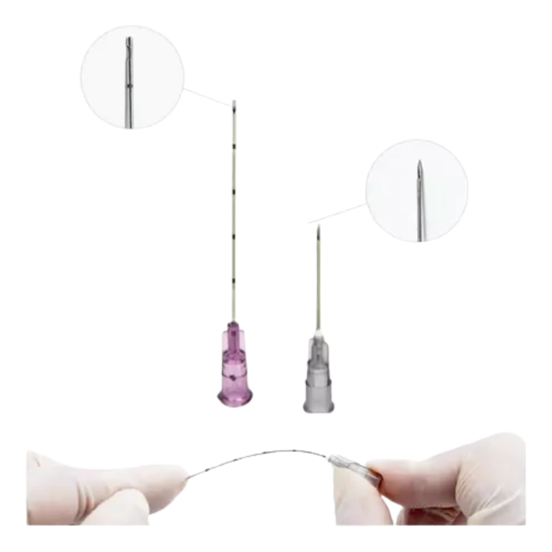 CANNULA 18G 50MM PARA ACIDO HYALURONICO