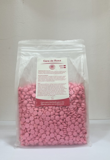 [2] CERA GRANULADA ROSA 1KG