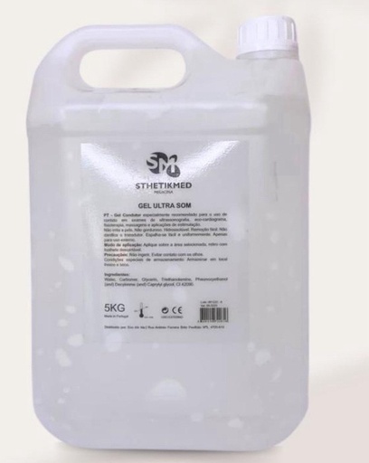 [3] GEL DE TRANSMISSAO ULTRASOM 5L