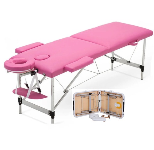 MARQUESA PORTATIL ALUMINIO ROSA