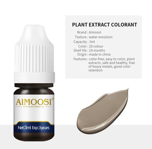 PIGMENTO CASTANHO ESCURO 811 3ML