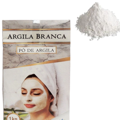 ARGILA EM PO BRANCA