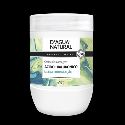 CREME HIDRATAÇÃO ACIDO HIALURONICO 650G