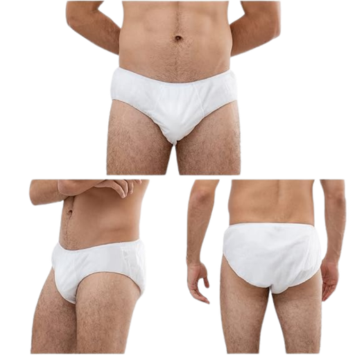 [DESCARAVEIS] CUECA DESCARTAVEL BRANCA